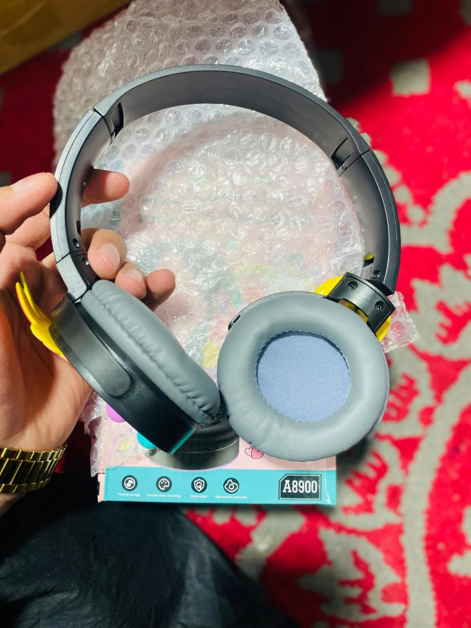 Magic Unicorn Pop-It Sensory Headphones: The Ultimate 2-in-1 Wireless Audio & Fidget Toy for Kids – Lightweight, Comfortable & Cute!