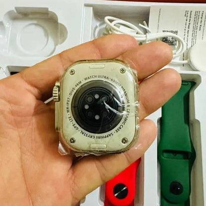 Signature Ultra 2 Smartwatch Elite Edition – Massive 2.01" Infinite Display with Exclusive 7-in-1 Luxury Strap Collection & Wireless Charging