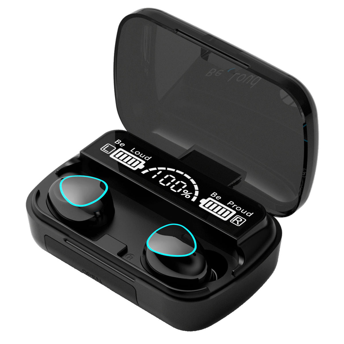 M10 TWS Wireless Earbuds Bluetooth 5.1 Headphones with LED Digital Display & 2000mAh Power Bank Case