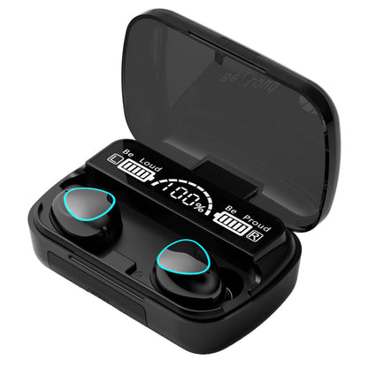 M10 TWS Wireless Earbuds Bluetooth 5.1 Headphones with LED Digital Display & 2000mAh Power Bank Case