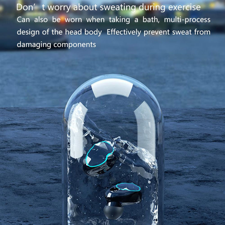 M10 TWS Wireless Earbuds Bluetooth 5.1 Headphones with LED Digital Display & 2000mAh Power Bank Case