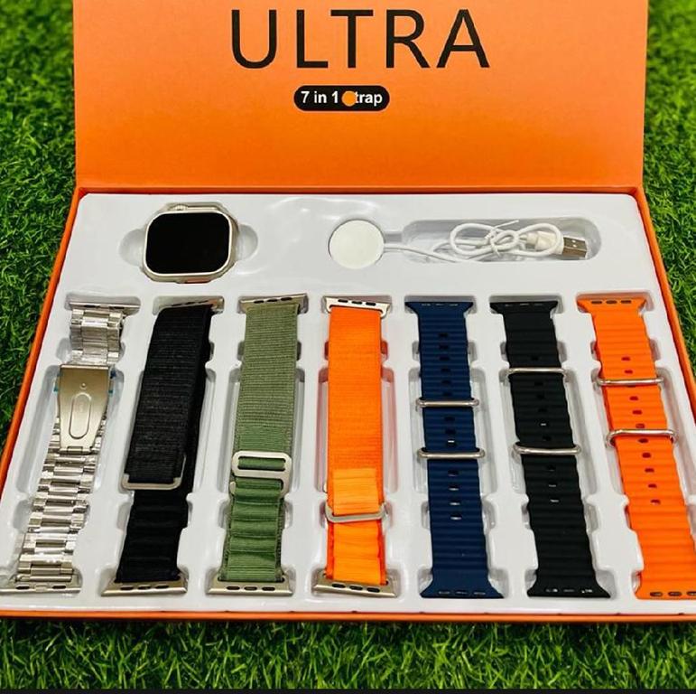 Signature Ultra 2 Elite Smartwatch – Massive 2.01" Infinite Display | Exclusive 7-in-1 Luxury Strap Collection | Wireless Charging | HiWatch PRO Edition