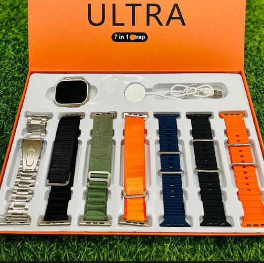 Signature Ultra 2 Elite Smartwatch – Massive 2.01" Infinite Display | Exclusive 7-in-1 Luxury Strap Collection | Wireless Charging | HiWatch PRO Edition