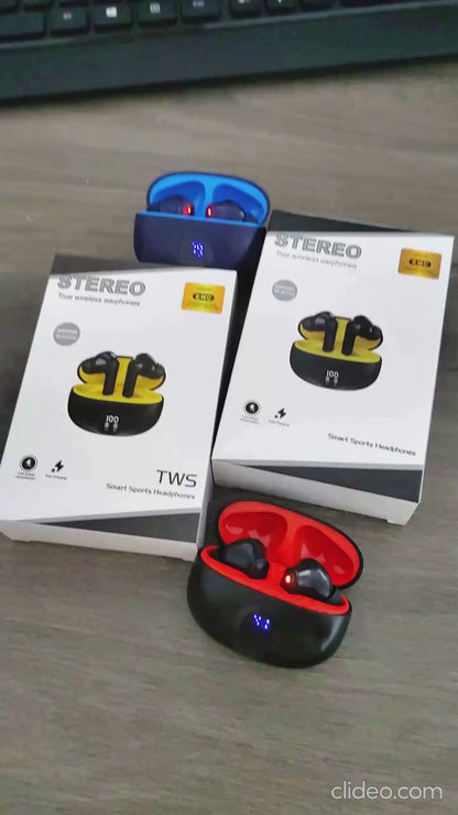 S510 Pro Wireless Earbuds – HiFi Stereo Sound & Intelligent LED Display